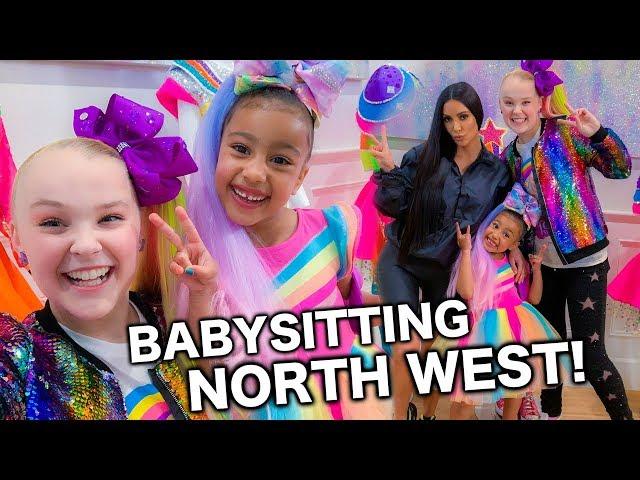 BABYSITTING NORTH WEST!!! - JoJo Siwa