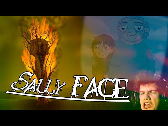 Sally Face Episode 5 ►СМЕРТЬ ПРИЗРАКА ЛАРРИ, МИНИРУЕМ ХРАМ | Прохождение|Часть #12(ФИНАЛЬНАЯ ГЛАВА)