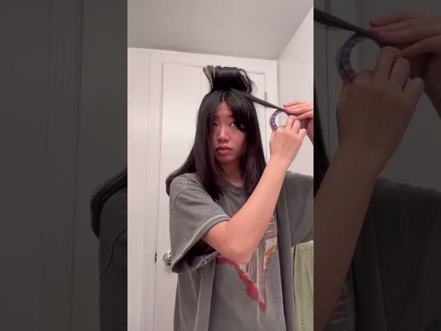 how to fake a blowout with a straightener!