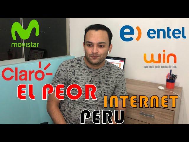 ¿ES BUENO EL INTERNET EN PERU? ¿VALE LA PENA LA FIBRA OPTICA? MOVISTAR - WIN - CLARO - ENTEL 