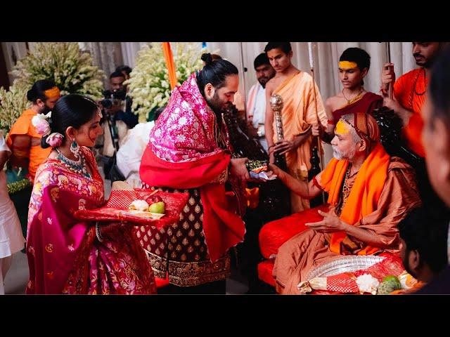 FULL VIDEO - Anant Ambani & Radhika Merchant Shubh Ashirwad Ceremony