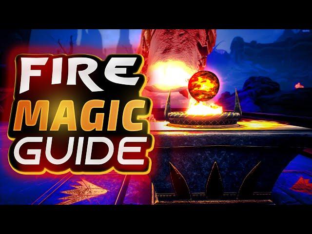 Fire Magic (Locations OUTDATED) - Magic Guide Part 3  - Age of Calamitous Conan Exiles