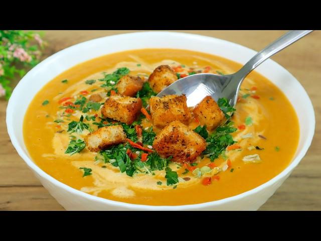Eat carrot soup for dinner every 3 days, and you will lose weight quickly!
