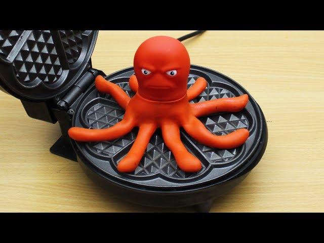 EXPERIMENT WAFFLE IRON vs Stretch Octopus