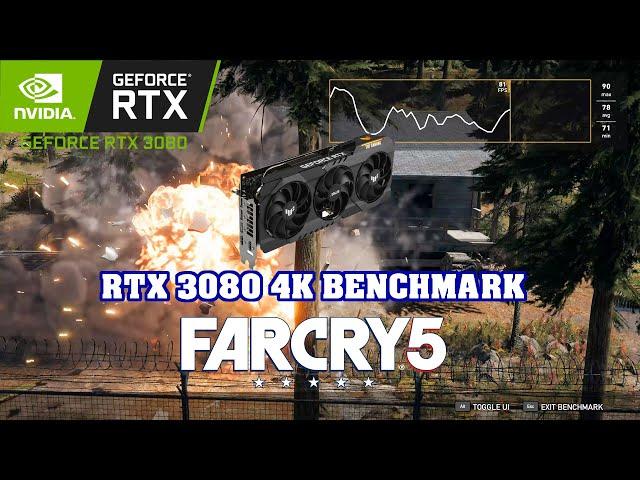 Far Cry 5 benchmark / RTX 3080 4K Ultra