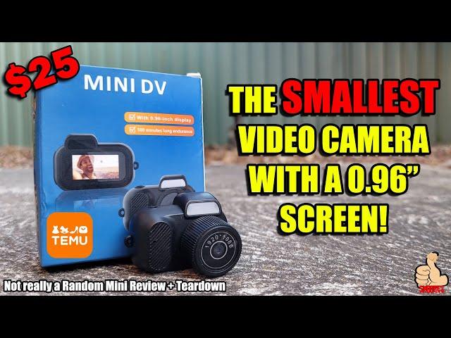 The World's Smallest Camera with a Screen is a really cool novelty...for 10 minutes