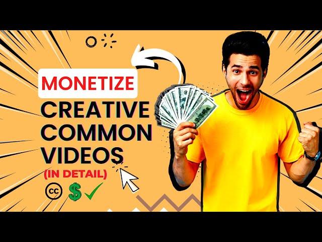 How to use Creative commons videos on Youtube without Copyright claims 2023 | Monetize cc videos