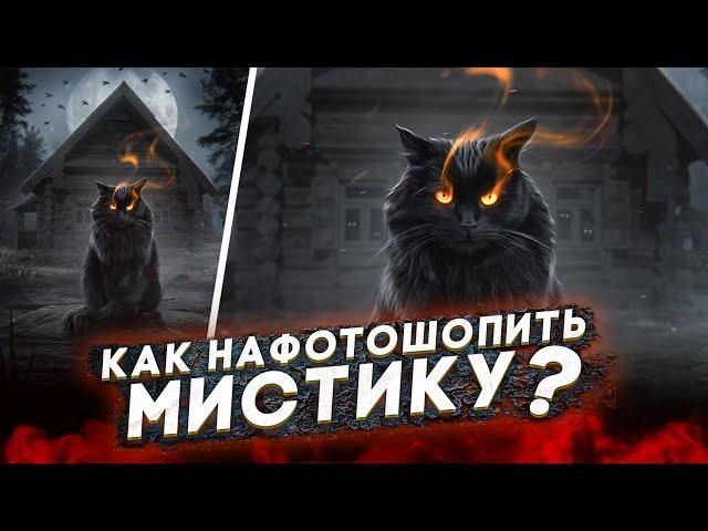 КАК НАФОТОШОПИТЬ МИСТИКУ?