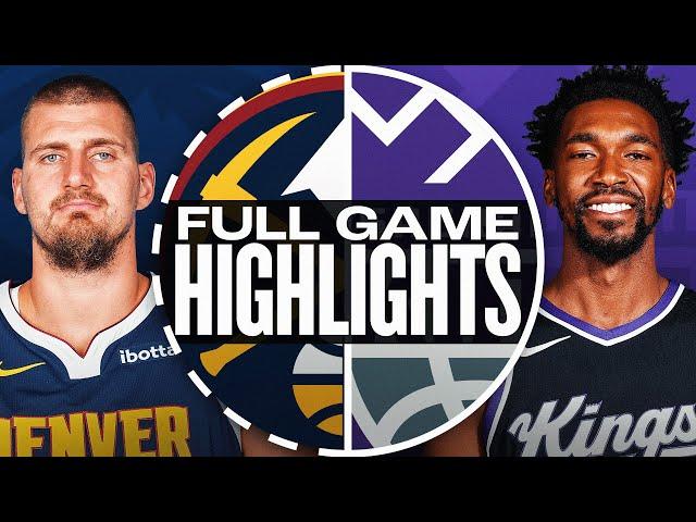 NUGGETS at KINGS | FULL GAME HIGHLIGHTS | December 16, 2024