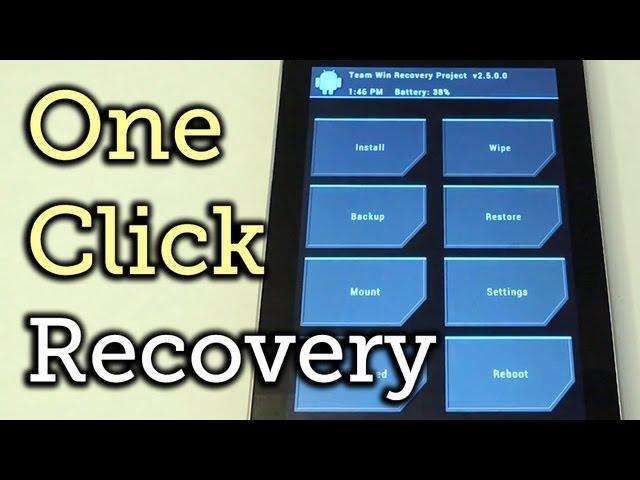 The Easiest Way to Install a Custom Recovery on Your Nexus 7 Tablet [How-To]