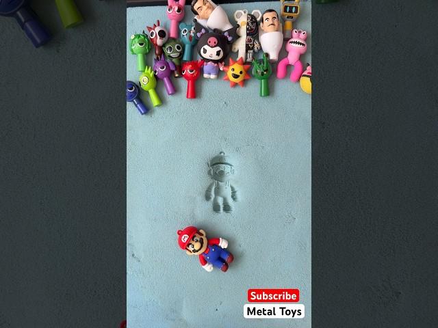 Mario Bros3D Make #mario#sprunki #diy #art #toys #handmade #hulk #spiderman