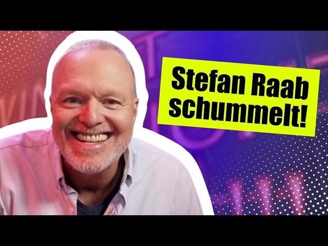 STEFAN RAAB SCHUMMELT in EIGENER SHOW? | #DGHNDMBSR