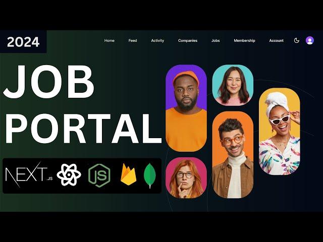 Build a Fullstack Job Portal App with Next.js 14, Tailwind, Supabase, MongoDB, Stripe, Clerk [2024]