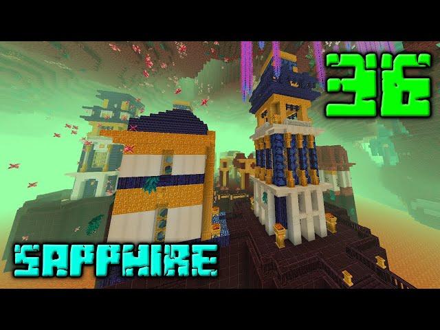 Sapphire 2 - 36 Qism Minecraft Let's Play Survival O'zbekcha minecraft  @Microlex  #kayzo #minecraft