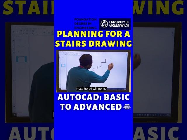 Planning for a Stairs Drawing #shorts