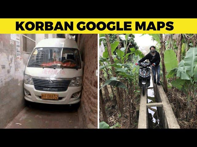 GARA-GARA GOOGLE MAPS!! INI KEJADIAN TERSESAT KARENA PAKAI GOOGLE MAPS 