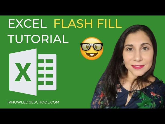 #MsExcel How to Use Flash Fill in Excel - Updated!