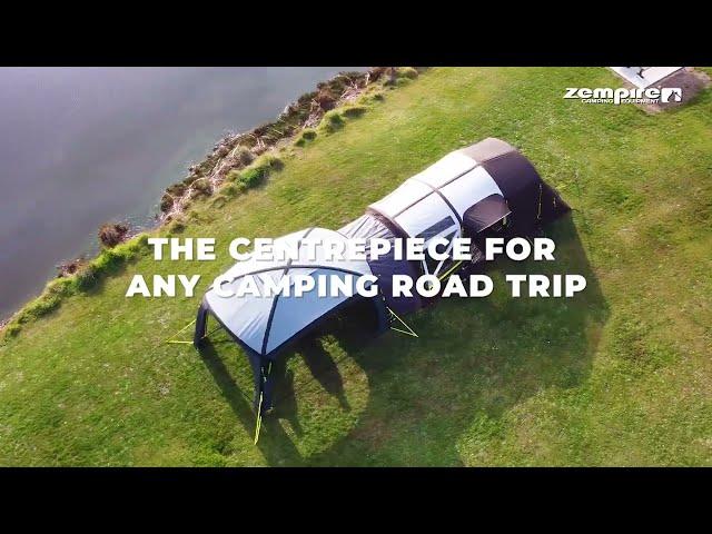 New Zempire Roadiebase Air Shelter - Inflation & Walk Through