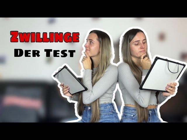 Wie gut kennen wir uns - der Test  | lesotwins ‍️