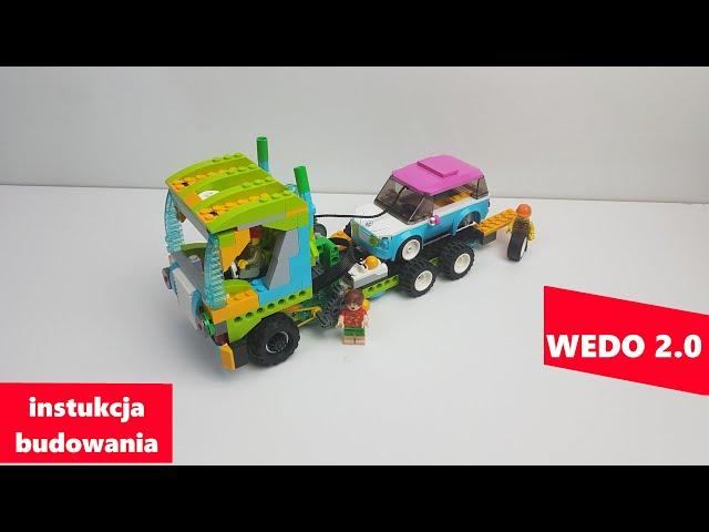 Laweta - LEGO Education WeDo 2.0 instruction tow truck instrukcja