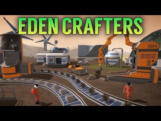 ВЫЖИВАНИЕ В EDEN CRAFTERS 2024 - ЛЕТИМ В САМЫЙ ЖАРКИЙ РЕГИОН ПЛАНЕТЫ (СТРИМ) #3