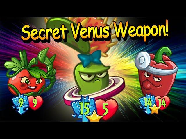 ULTIMATE Venus - The Secret Weapon! ▌PvZ Heroes