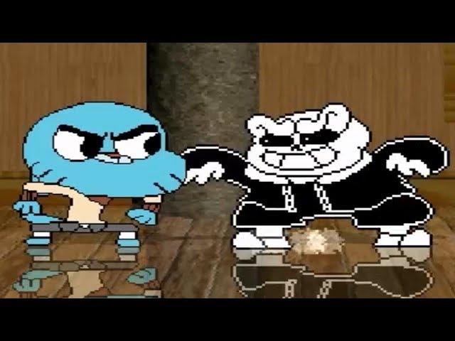 Mugen Funny Gumball vs. MUGEN Characters (reupload) | FUNNY GAMING