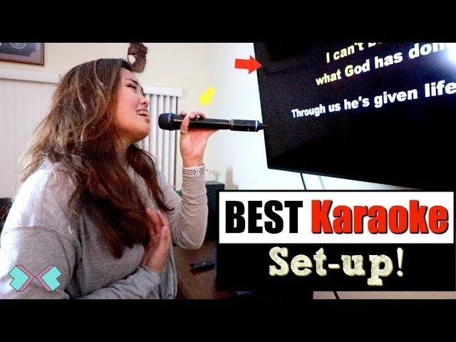 Singing Hack: Karaoke Setup for Singers!