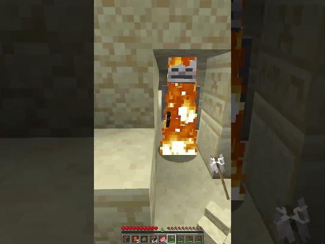 Minecraft, But why everything is exploding? #shorts