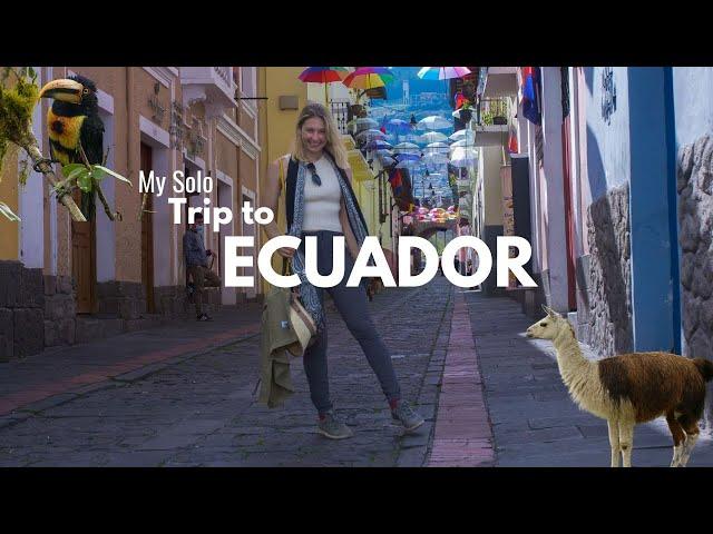 My Month Long Solo Trip to Ecuador - Quito, The Amazon, Galapagos + More