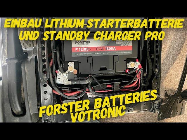 Einbau Lithium Starterbatterie und StandbyLader Pro | Technik KnowHow | Ladebooster | Tino Eggert