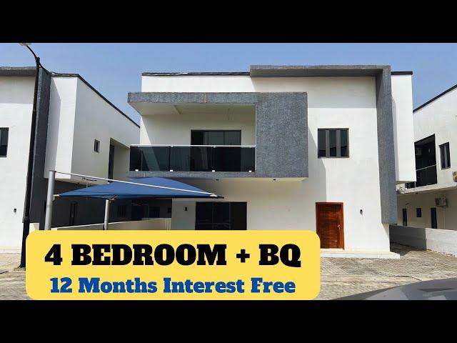 "House for Sale in Ajah Lekki Lagos Nigeria – 12 Months Interest-Free!"