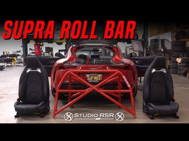 Studio RSR Supra Custom Roll Bar Install