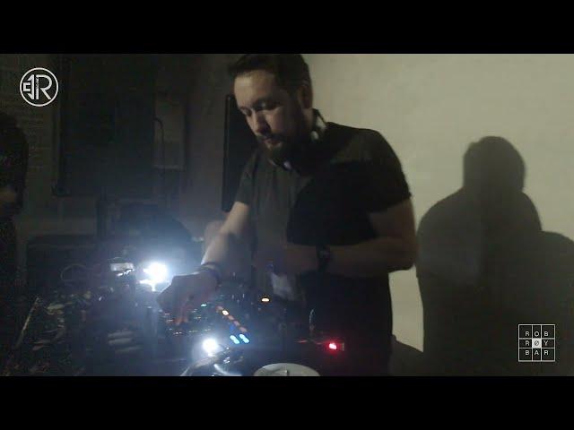 Johannes Volk Techno DJ set Only Vinyl Rob Roy Bar Lipetsk Russia R_sound archive