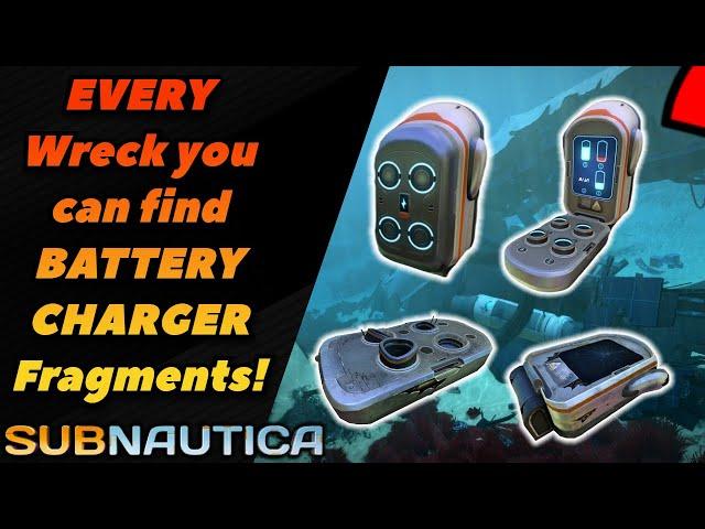 EVERY Battery Charger Fragment Location in Subnautica!