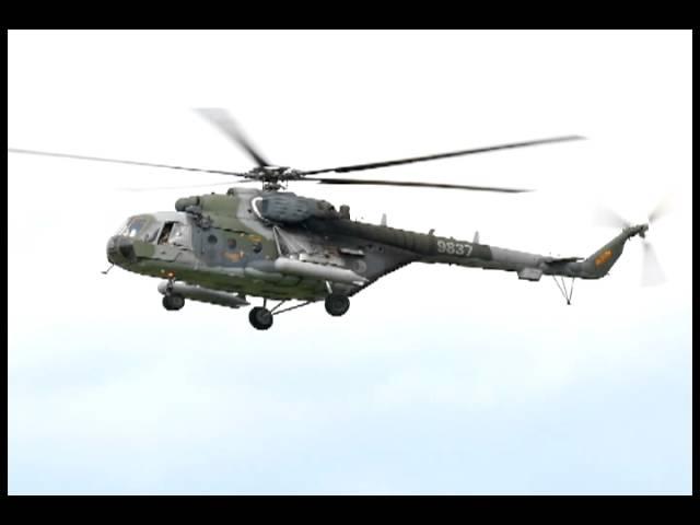 Mi-17 engine helicopter - moving sound effect