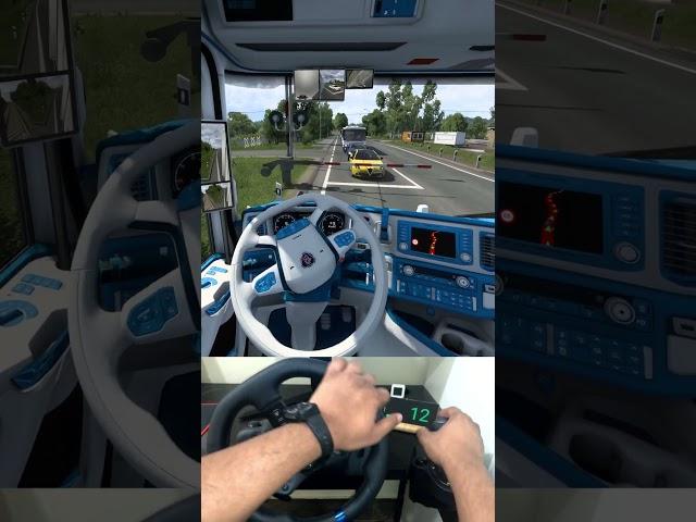 NEVER EVER TRY THIS ️ Euro Truck Simulator 2 #eurotrucksimulator2 #ets2 #scania #short #yt