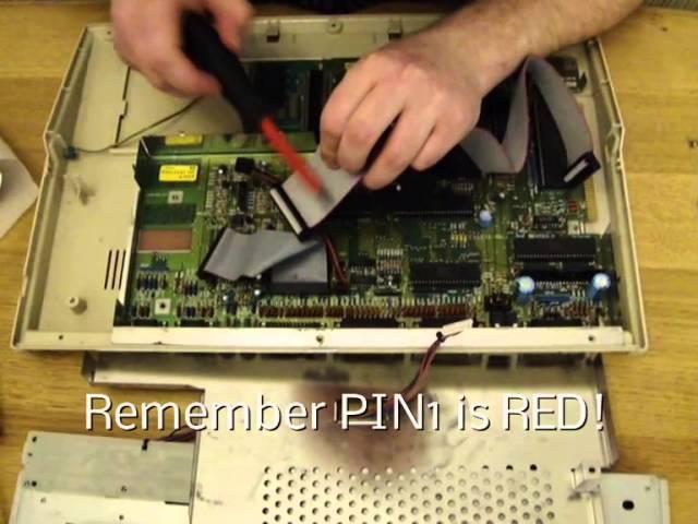 Amiga Gotek USB Floppy emulator installation tutorial.