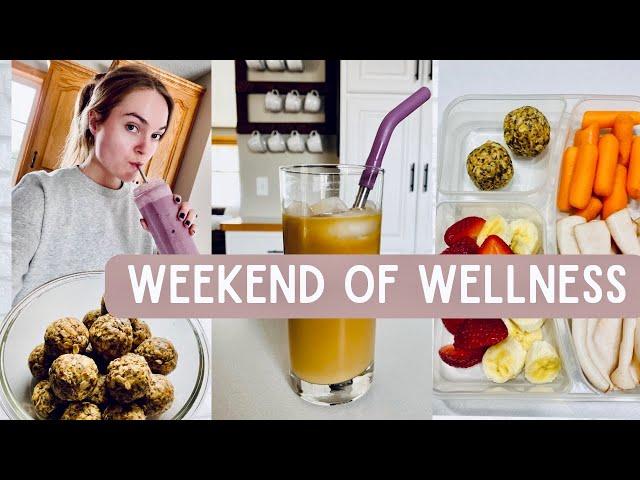 WEEKEND OF WELLNESS VLOG 2022 | self-care, healthy routines & habits | taking care of myself