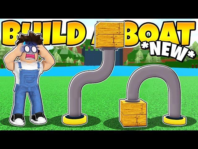 I ADDED CURVED PISTONS TO Build a Boat! *Must Watch*