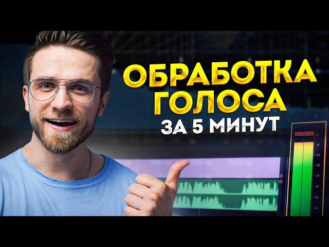 Как Профессионально Обработать Голос на Видео за 5 Минут? СЕКРЕТНЫЙ СПОСОБ