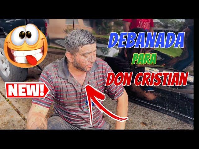 Debanada a domicilio a Don Cristian  que valla a llorar al parque