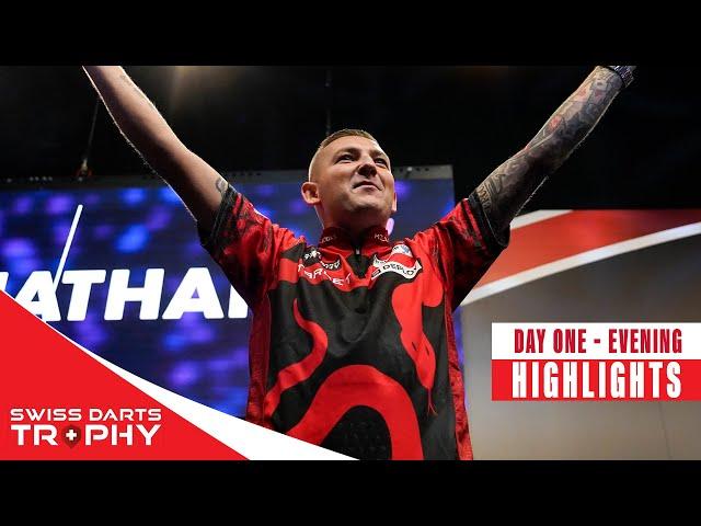 BIG NAMES IN BASEL! | Day One Evening Highlights | 2024 Swiss Darts Trophy