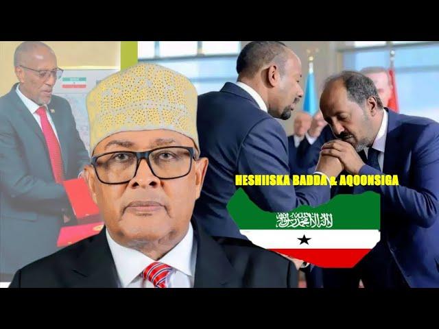 Xogaha Ku Qarsoon Sababta Xasan Sh Itoobiya Iskugu Dhiibay ,Wajiga MOU & 4 Caqabadood Oo Halis ah