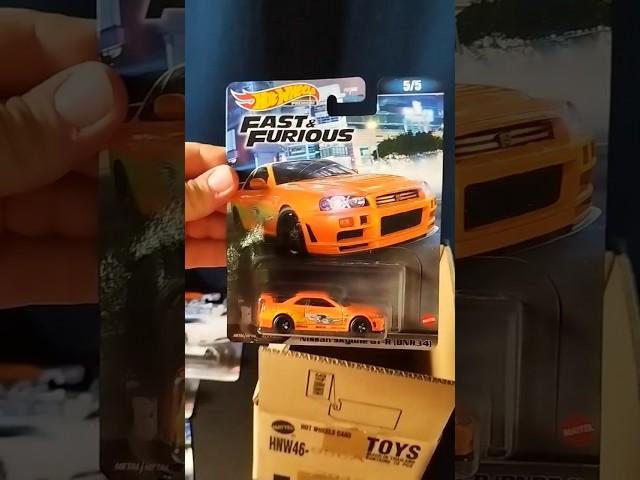 Unboxing Hot Wheels Fast & Furious