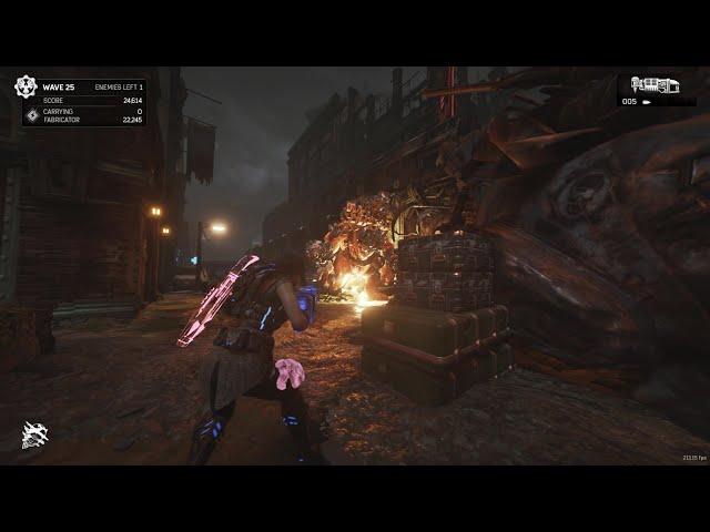 Gears of War 4 - Insane Horde Mania (3-Man/Scout Only) on Raven Down