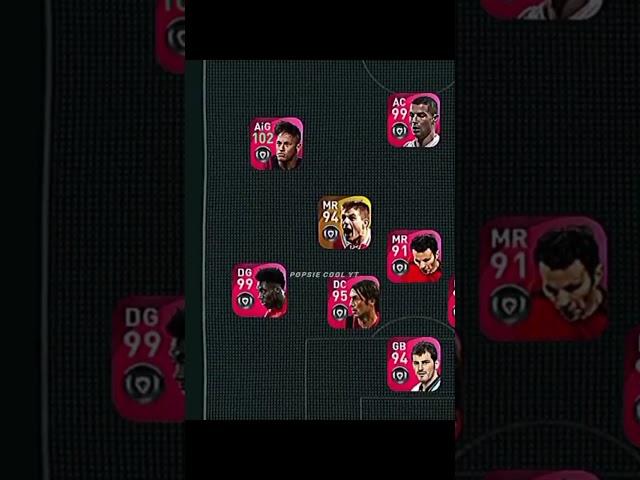 Full Iconic Squad + Transition  #efootball #pestipsworld #efootball2024 #viralshorts #konami