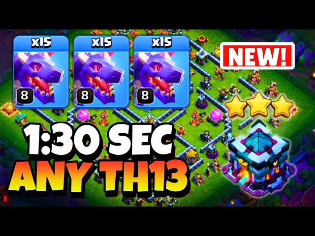 EPIC STRATEGY | Th13 Dragon Attack Strategy | Th13 Dragon | Best Th13 Attack Strategy