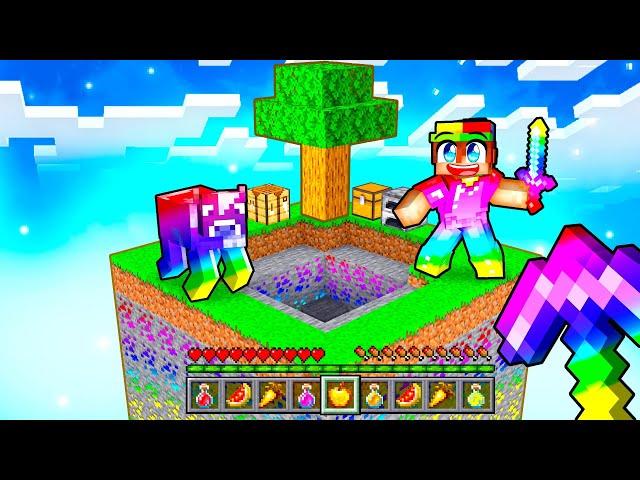 Surviving One SUPER CHUNK In Minecraft!