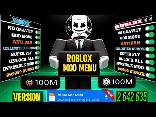 ️MOD MENU!️ Roblox Mod Apk v2 642 635  Unlimited Robux & Speed Fly Jump Hack 2024 !